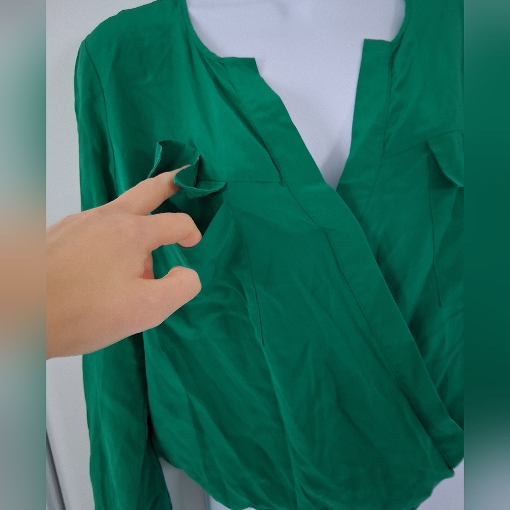 Guess By Marciano/ Vibrant Green Bodysuit Top/ Size US M - Picture 5 of 17